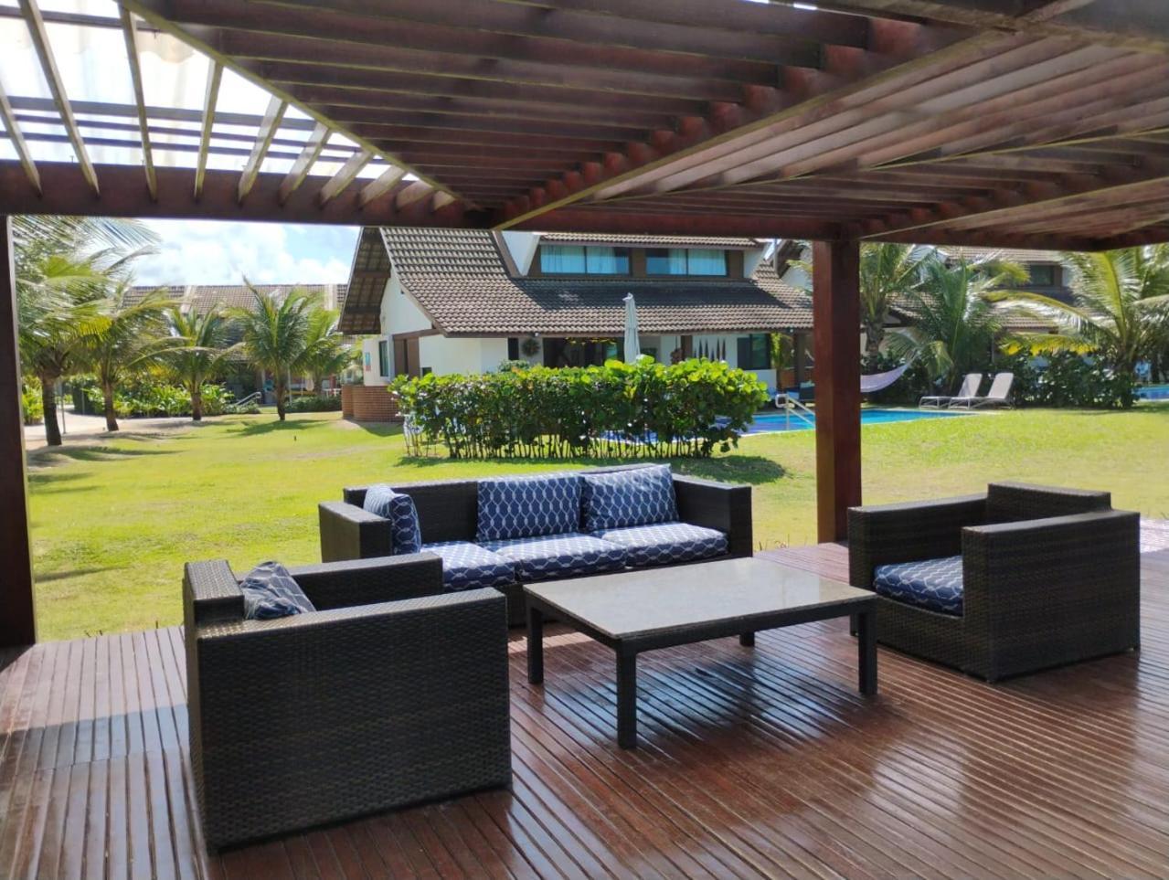 Flat Beira Mar Cupe Beach Living - Porto De Galinhas Exterior photo