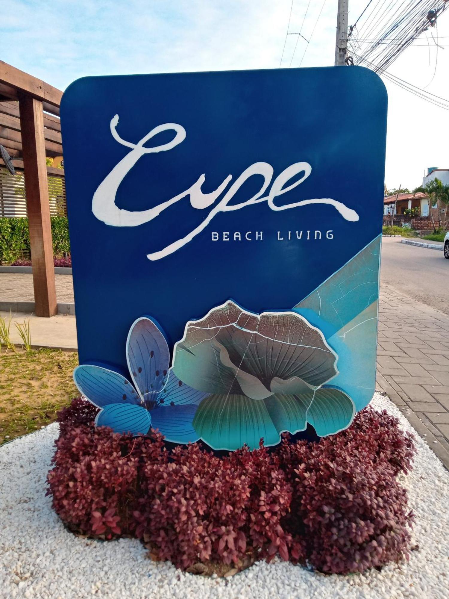 Flat Beira Mar Cupe Beach Living - Porto De Galinhas Exterior photo